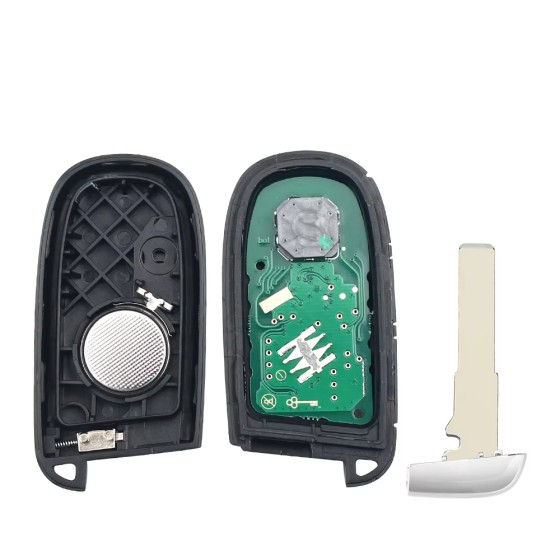 2015-2021 Jeep Renegade / 4-Button 4A Chip 433Mhz Smart Key / PN: 6BY88DX9AA / M3N-40821302 (AFTERMARKET)